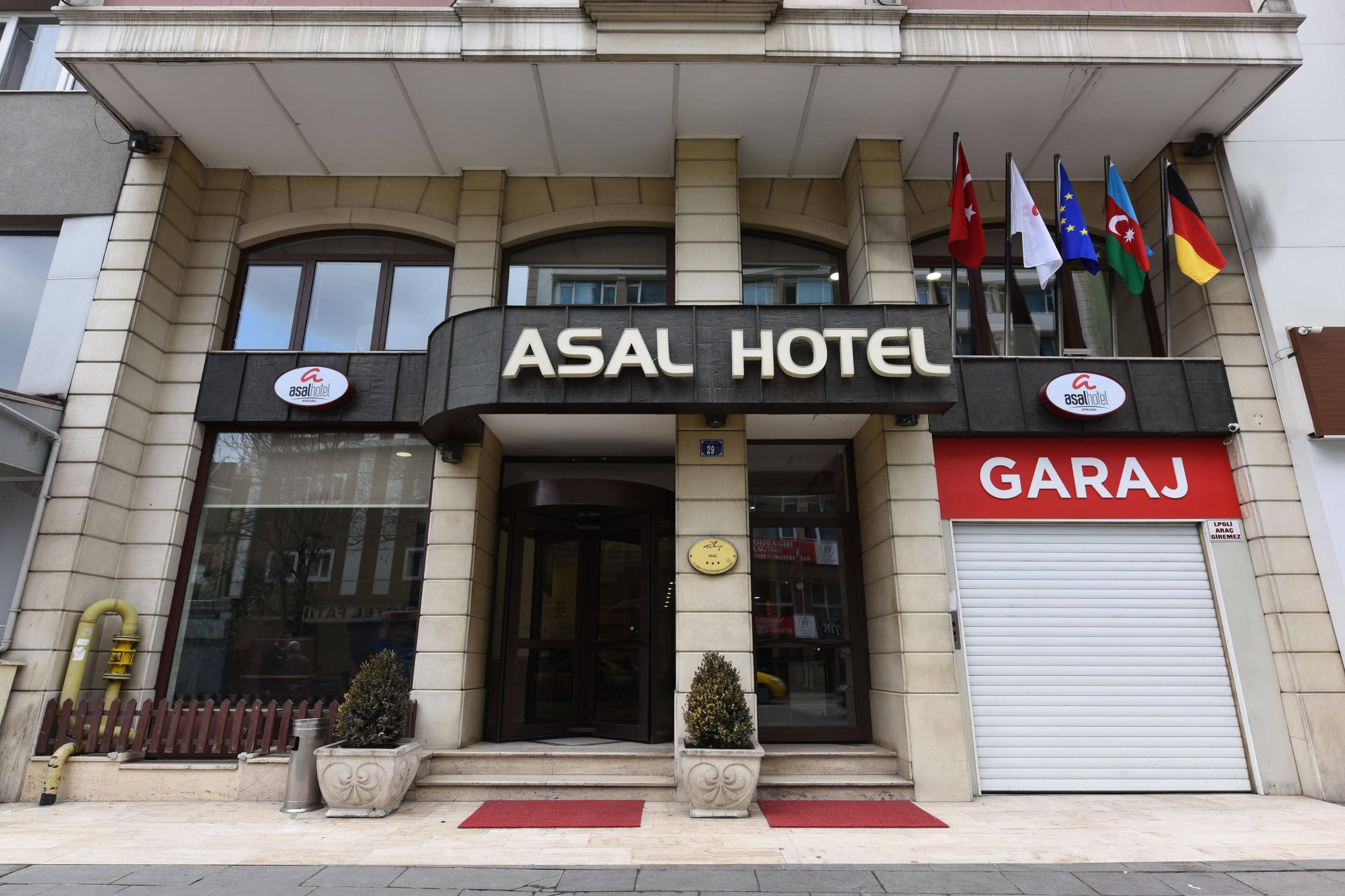 Asal Hotel Ankara Exterior foto